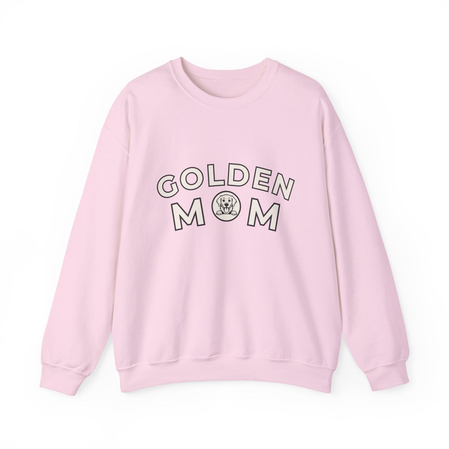 Golden Mom Crewneck Sweatshirt | Cozy Dog Lover Pullover