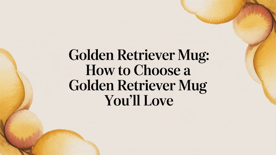 Golden Retriever Mug: How to Choose a Mug You'll Actually Love