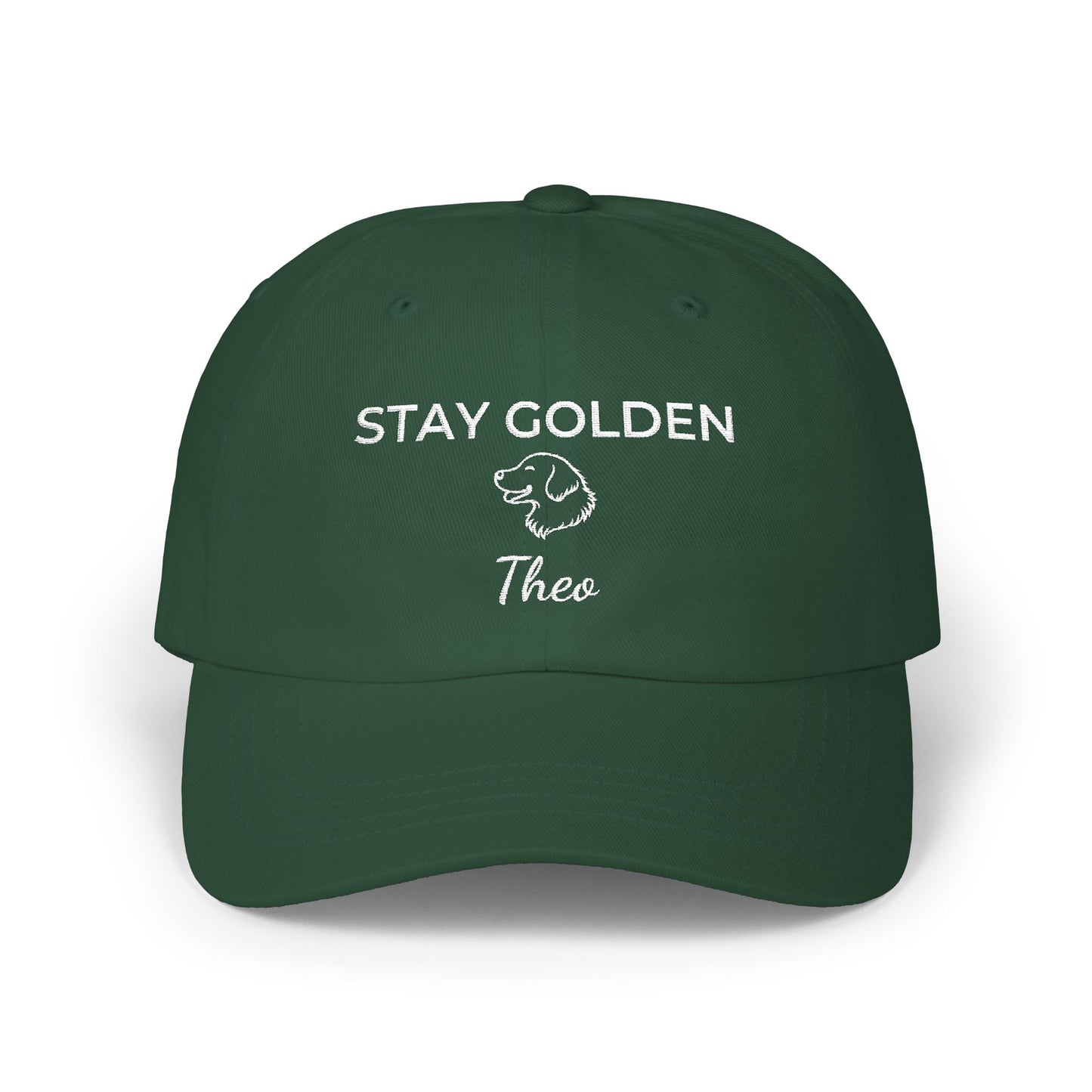 Personalized Dad Hat – Named for Your Dog | Golden Retriever Gift