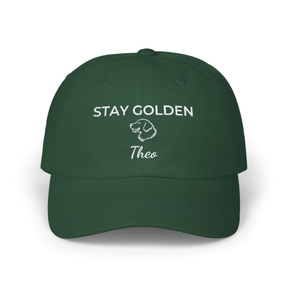Personalized Dad Hat – Named for Your Dog | Golden Retriever Gift