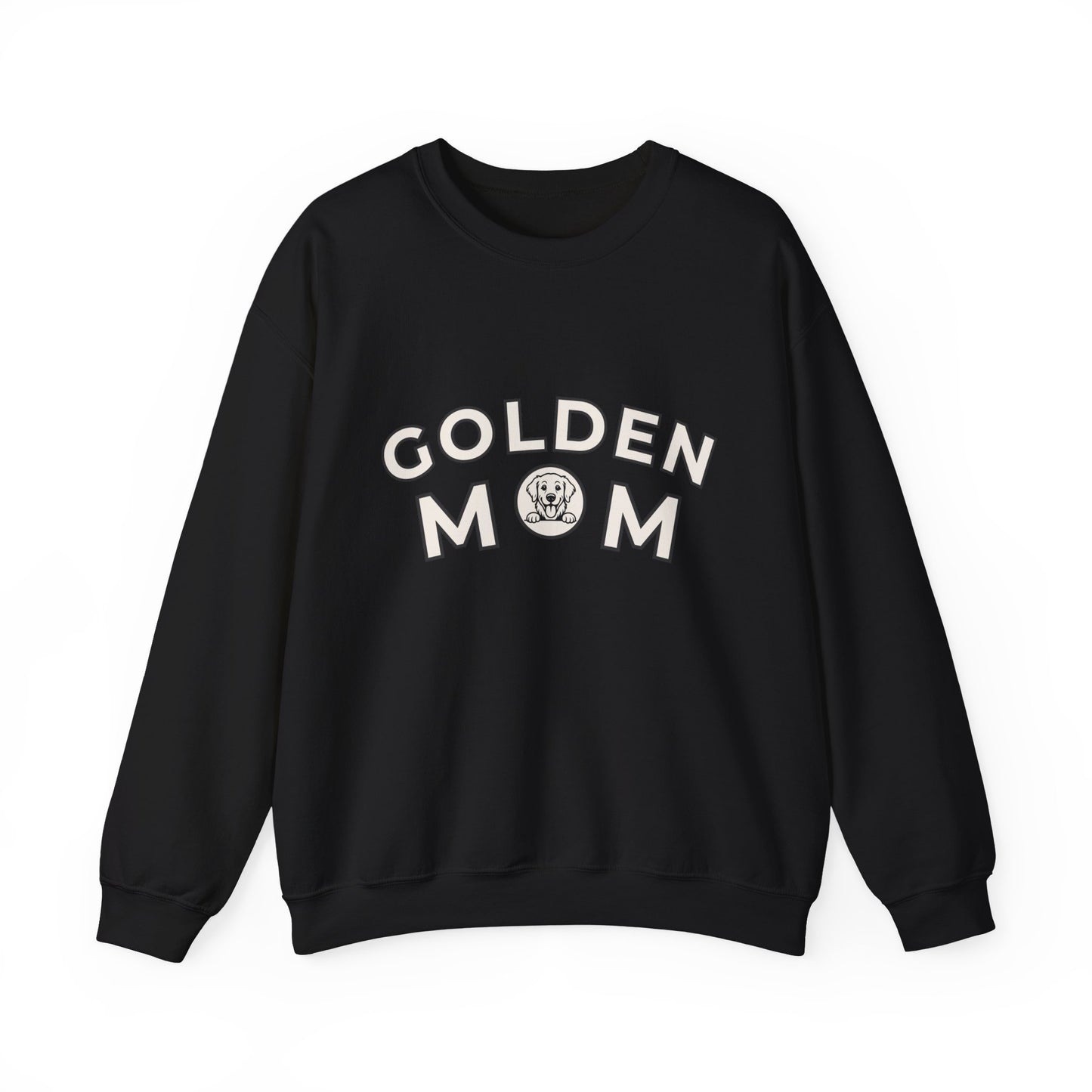 Golden Mom Crewneck Sweatshirt | Cozy Dog Lover Pullover