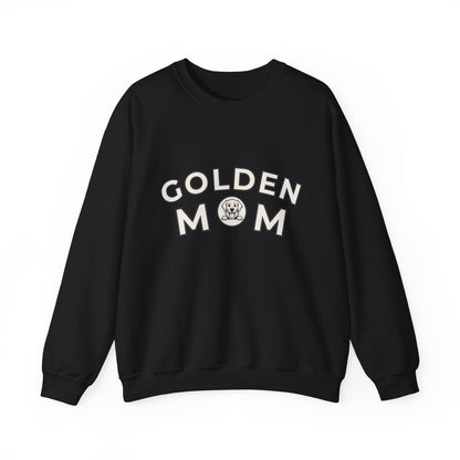 Golden Mom Crewneck Sweatshirt | Cozy Dog Lover Pullover