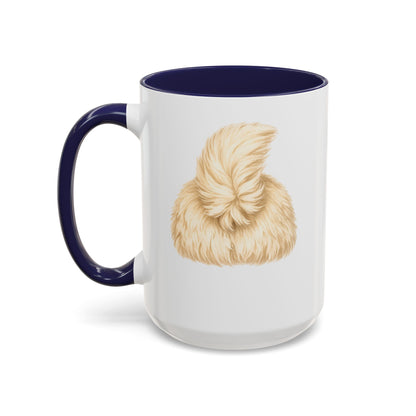 Personalized English Cream Golden Retriever Coffee Mug with Custom Dog Name (11oz & 15oz)