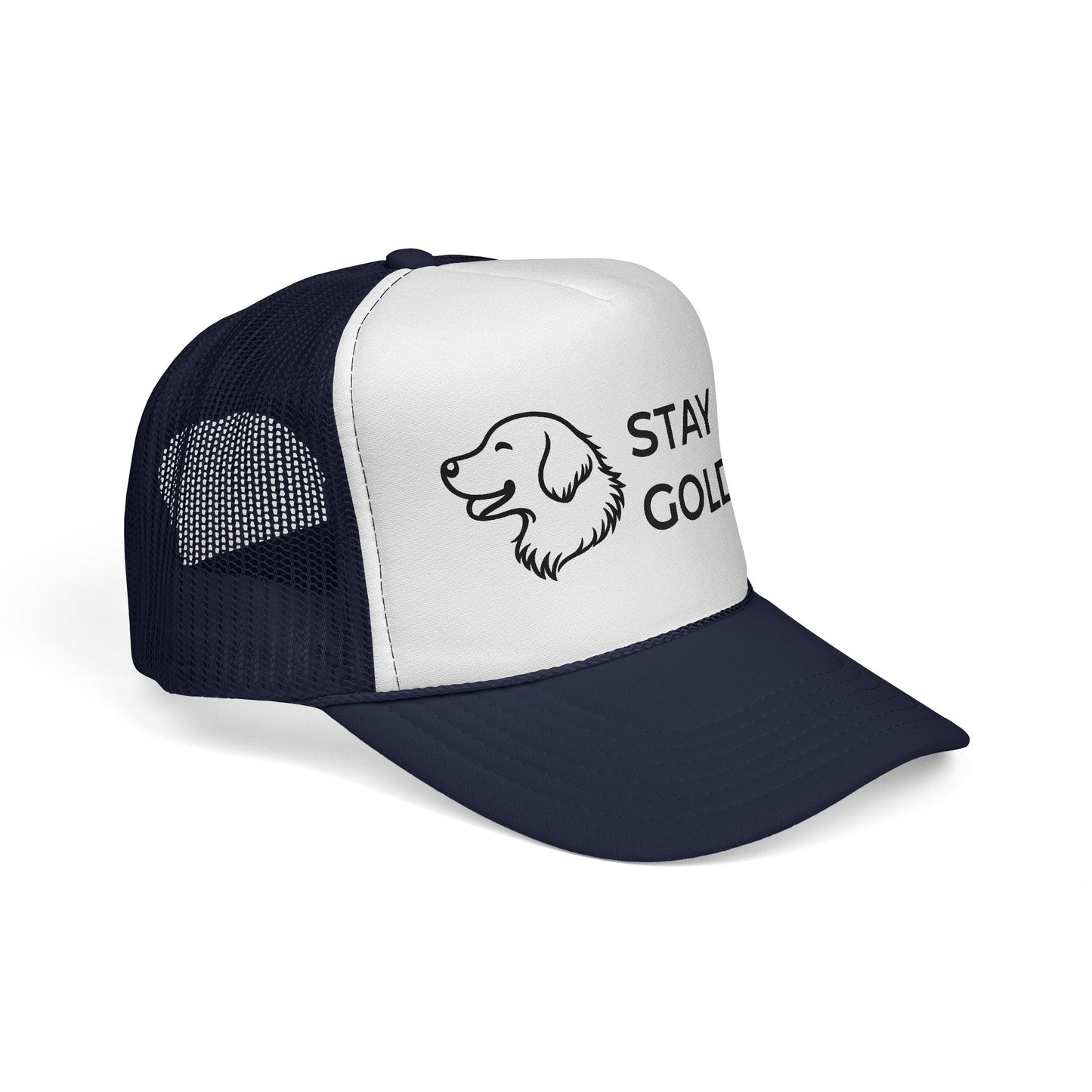 Stay Golden Retriever Trucker Hat - Perfect Gift for Golden Retriever Lovers