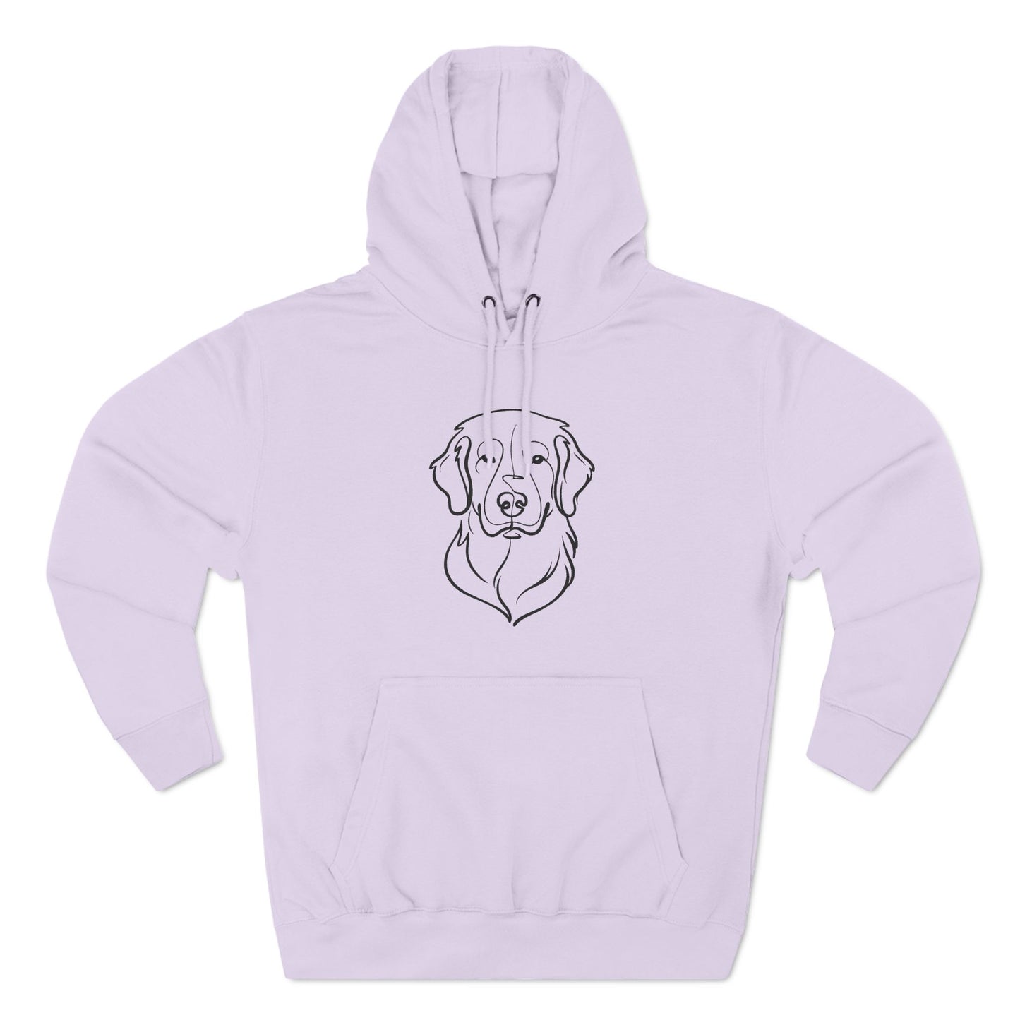 Line Art Three-Panel | Hoodie