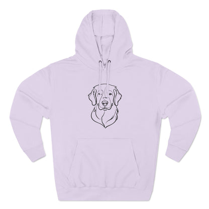 Line Art Three-Panel | Hoodie
