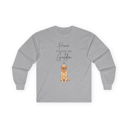 Home Is Where My Golden Is | Long Sleeve