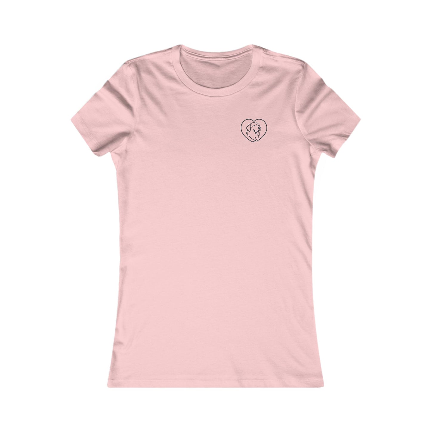 Golden Heart Outline | T-Shirt