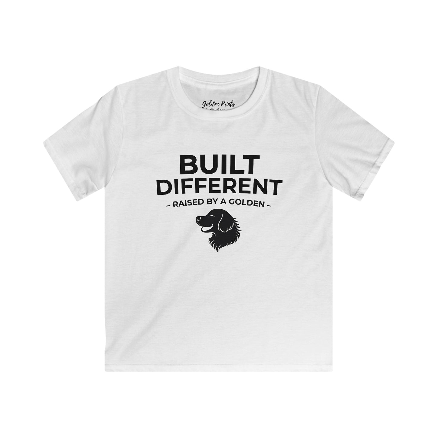 Built Different. Raised by a Golden | Youth Sweatshirt
