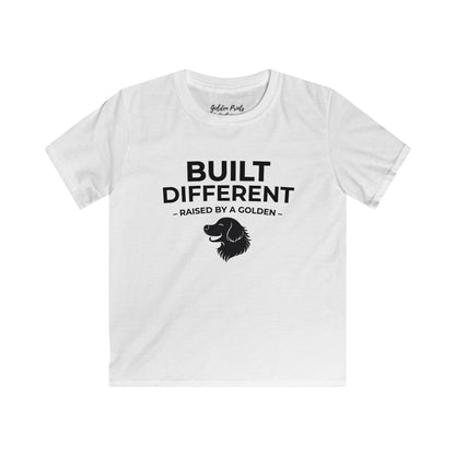 Built Different. Raised by a Golden | Youth Sweatshirt