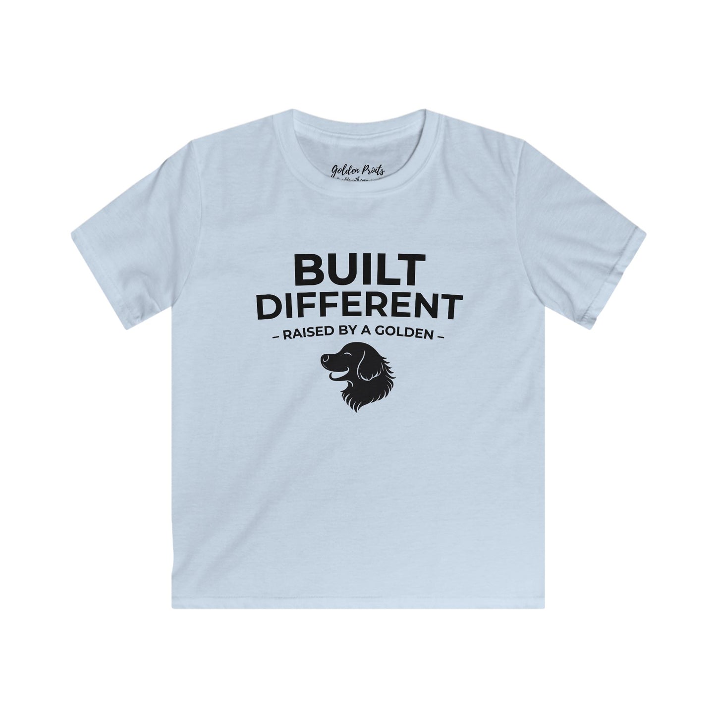 Built Different. Raised by a Golden | Youth Sweatshirt