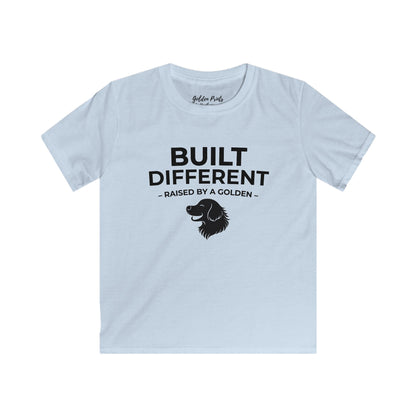 Built Different. Raised by a Golden | Youth Sweatshirt