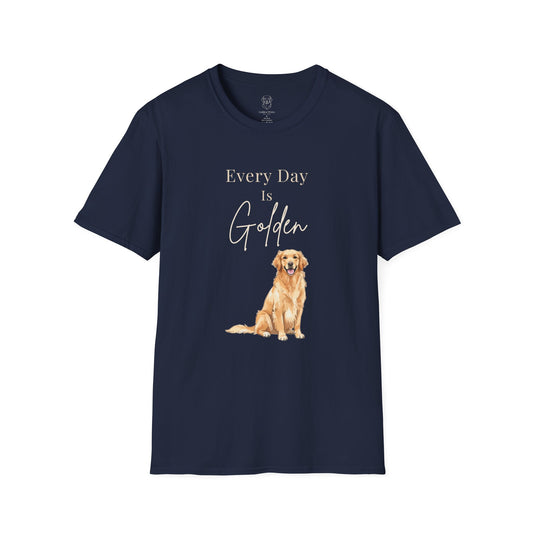 Golden Retriever T-Shirt | “Every Day Is Golden” Dog Lover Graphic Tee