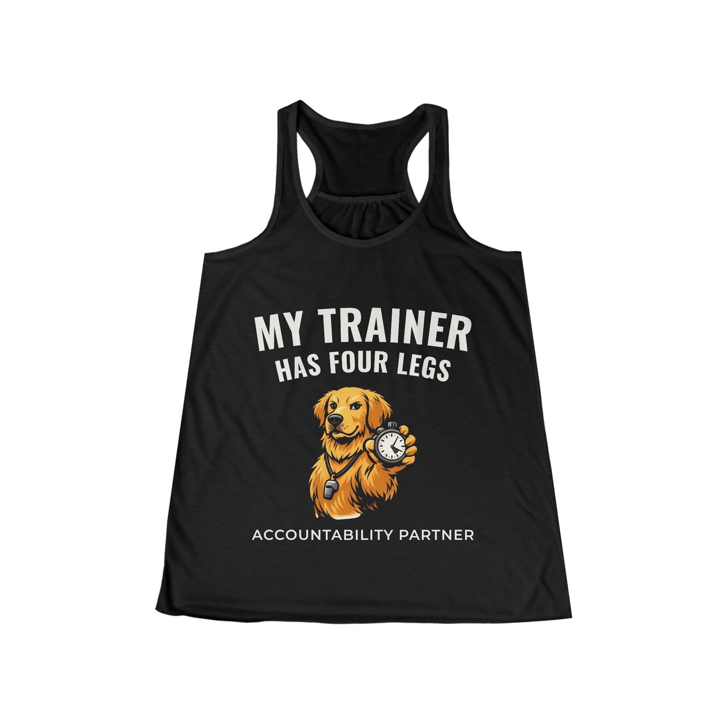 My Trainer Has Four Legs | Racerback Tank