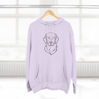 Line Art Three-Panel | Hoodie