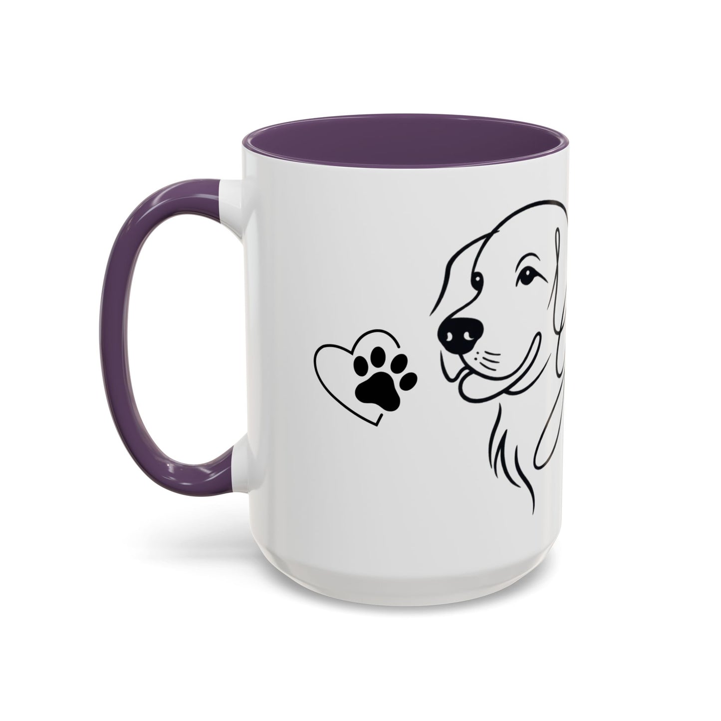 Golden Mom Script Paw | Mug