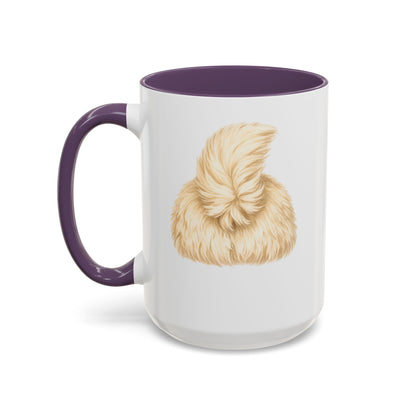 Personalized English Cream Golden Retriever Coffee Mug with Custom Dog Name (11oz & 15oz)