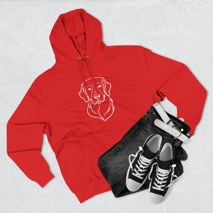 Line Art Three-Panel | Hoodie