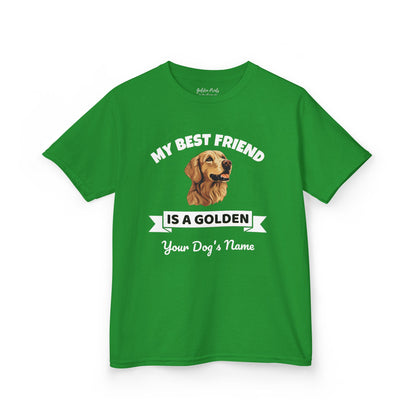 My Best Friend Is a Golden | Kids Tee
