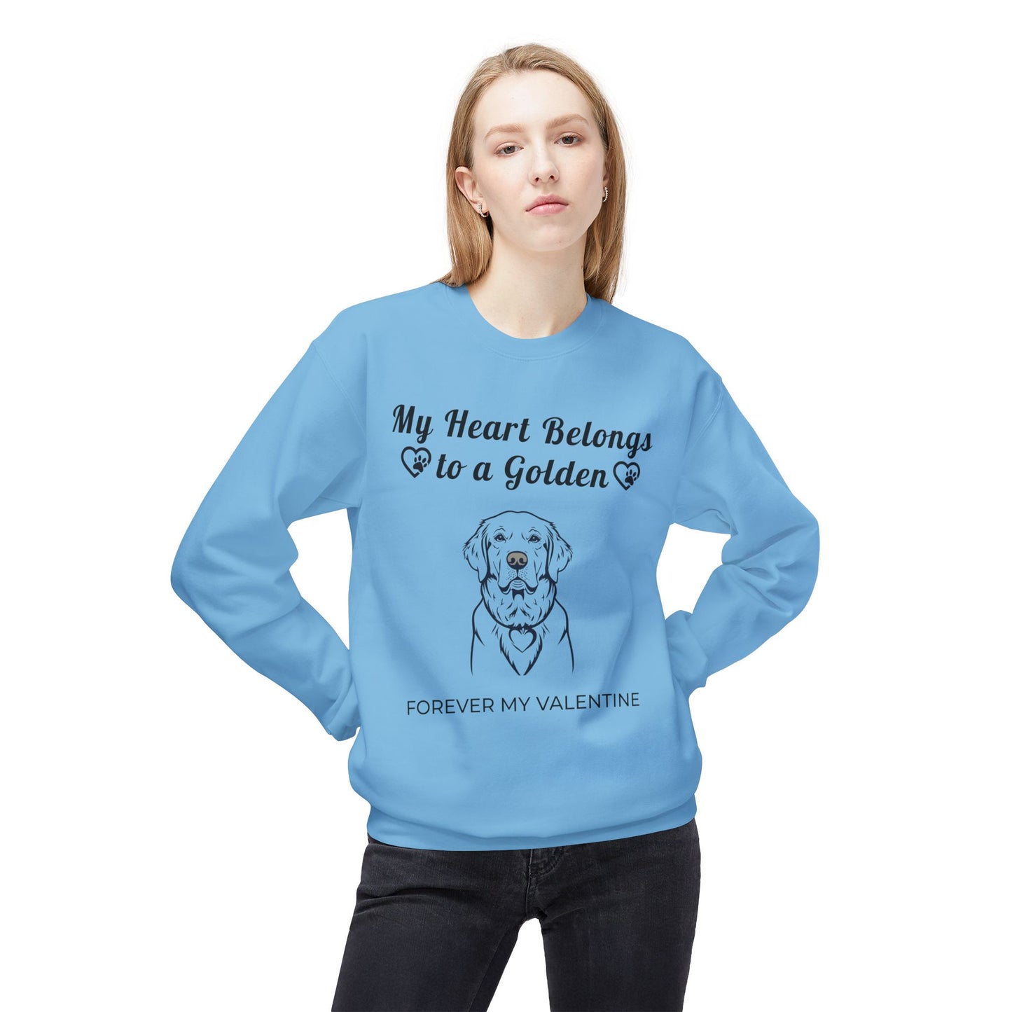My Heart Belongs to a Golden | Crewneck