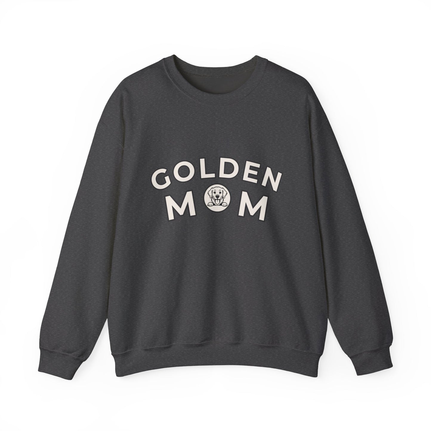 Golden Mom Crewneck Sweatshirt | Cozy Dog Lover Pullover