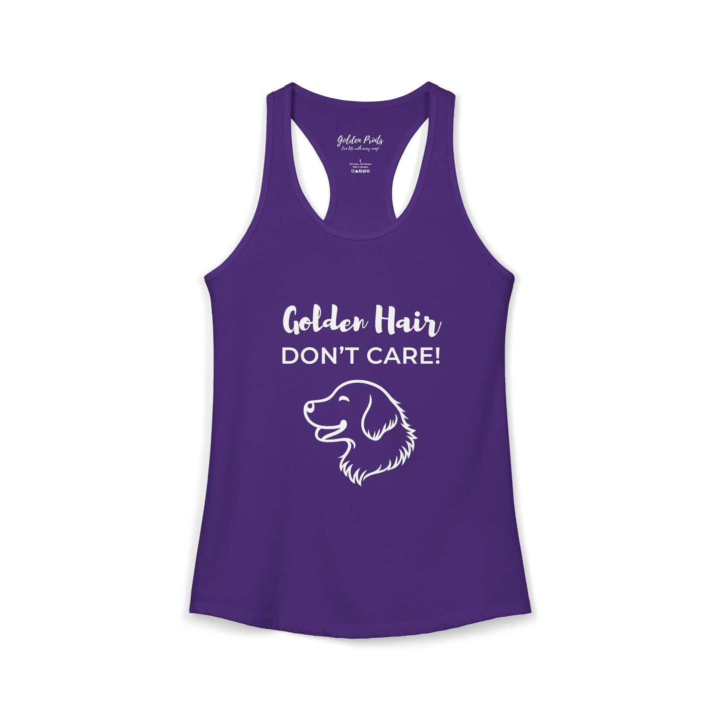Golden Hair Don’t Care | Women’s Ideal Racerback Tank Top