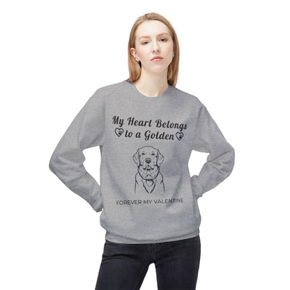 My Heart Belongs to a Golden | Crewneck