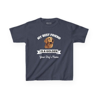 My Best Friend Is a Golden | Kids Tee