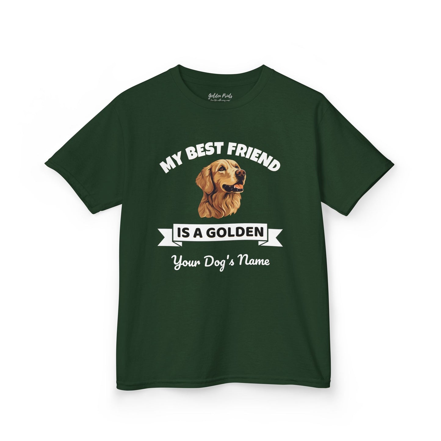 My Best Friend Is a Golden | Kids Tee