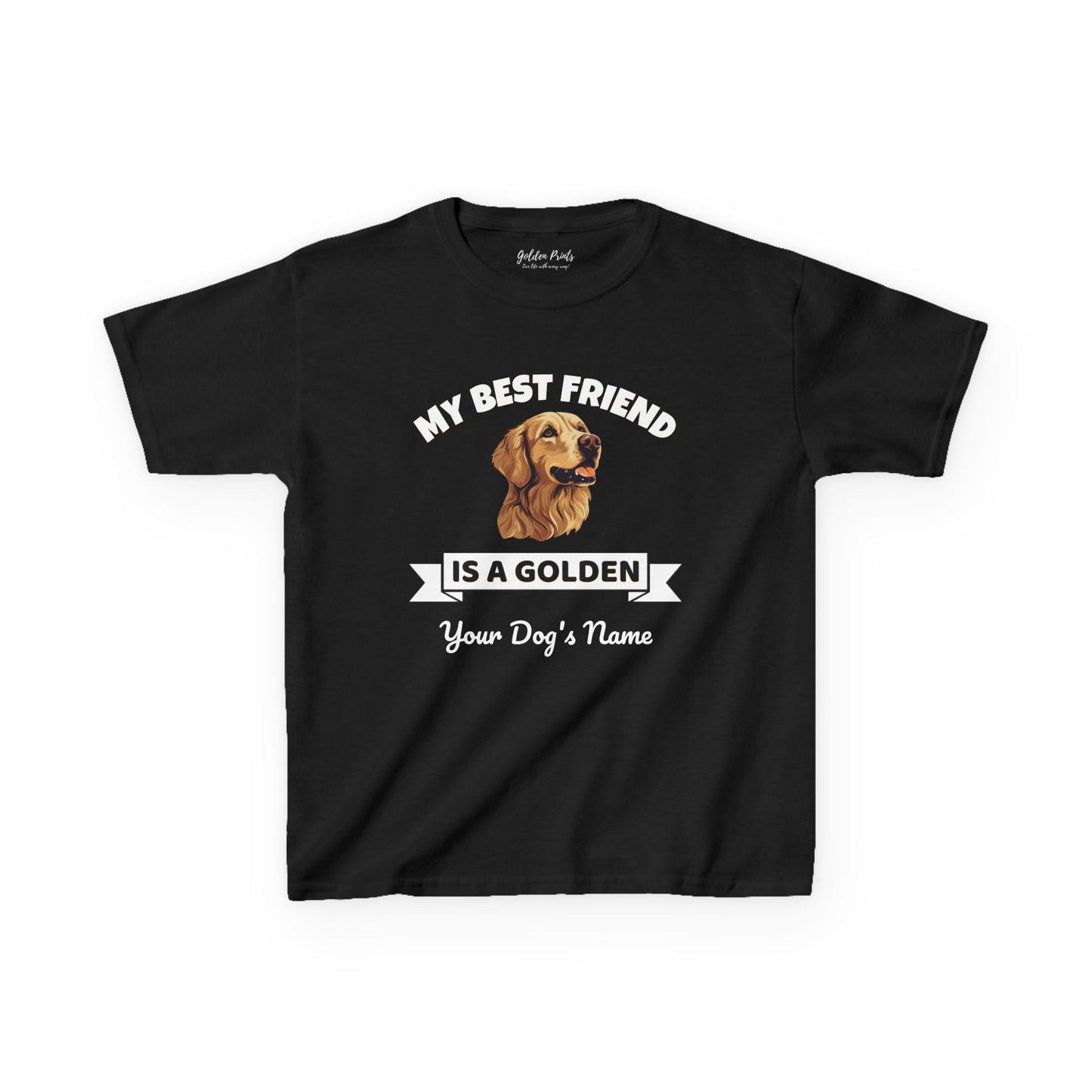 My Best Friend Is a Golden | Kids Tee