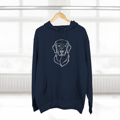 Line Art Three-Panel | Hoodie