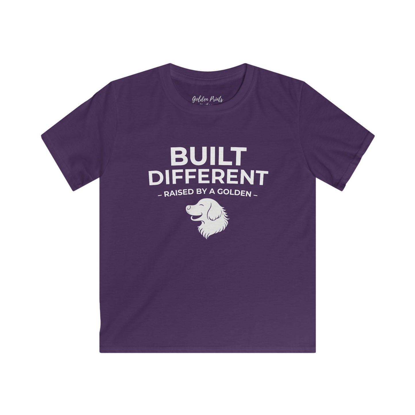 Built Different. Raised by a Golden | Youth Sweatshirt