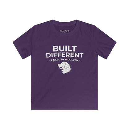 Built Different. Raised by a Golden | Youth Sweatshirt