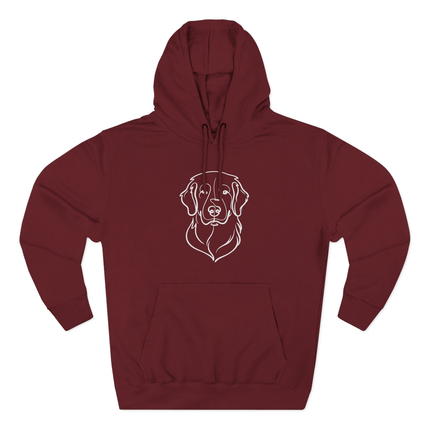 Line Art Three-Panel | Hoodie