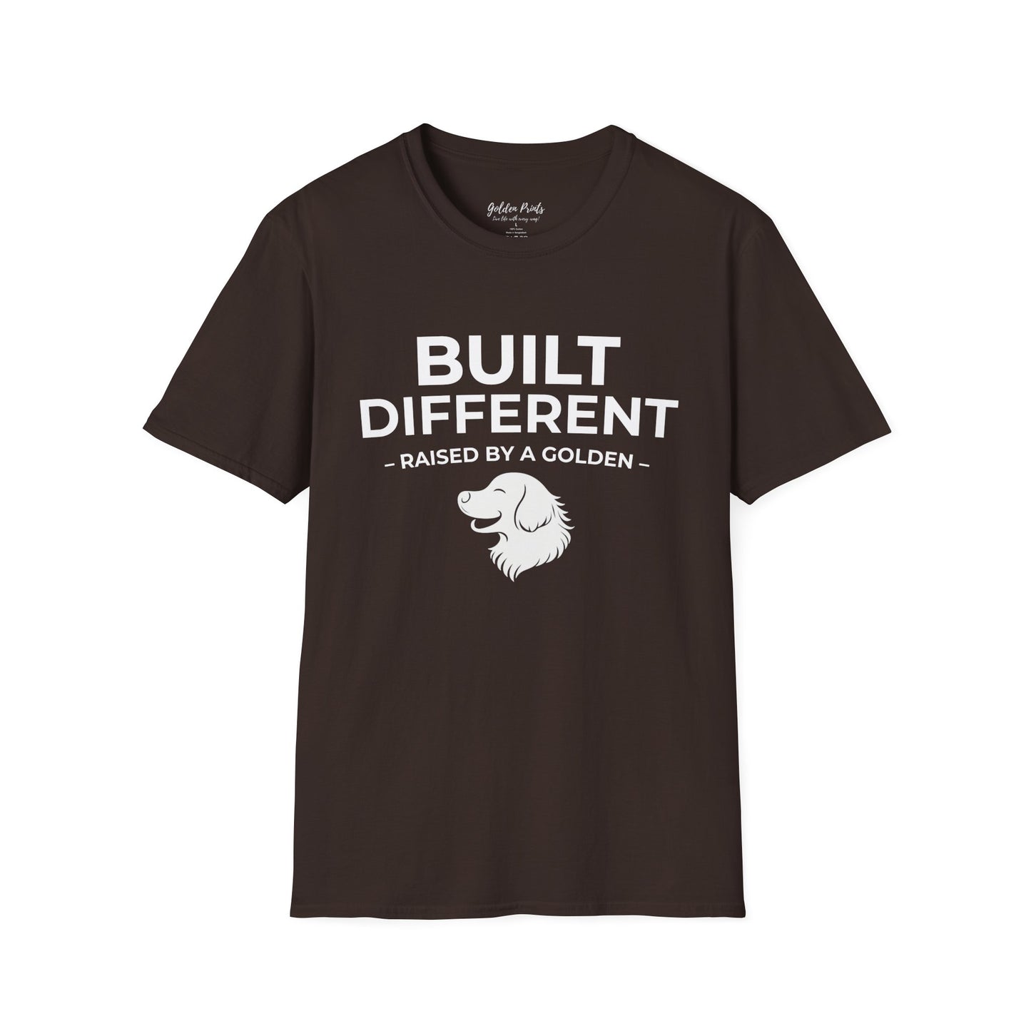 Built Different. Raised by a Golden | T-Shirt