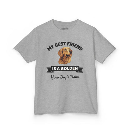 My Best Friend Is a Golden | Kids Tee