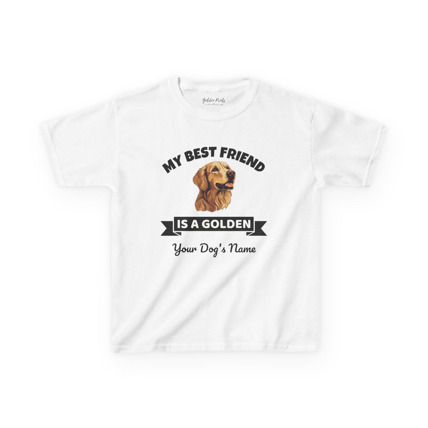 My Best Friend Is a Golden | Kids Tee