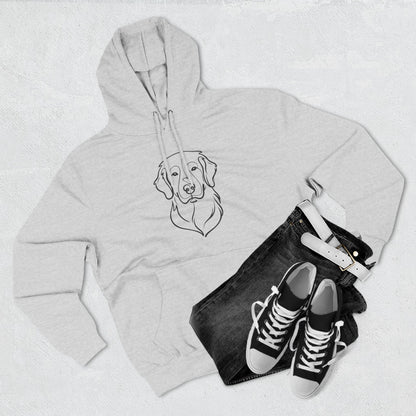 Line Art Three-Panel | Hoodie