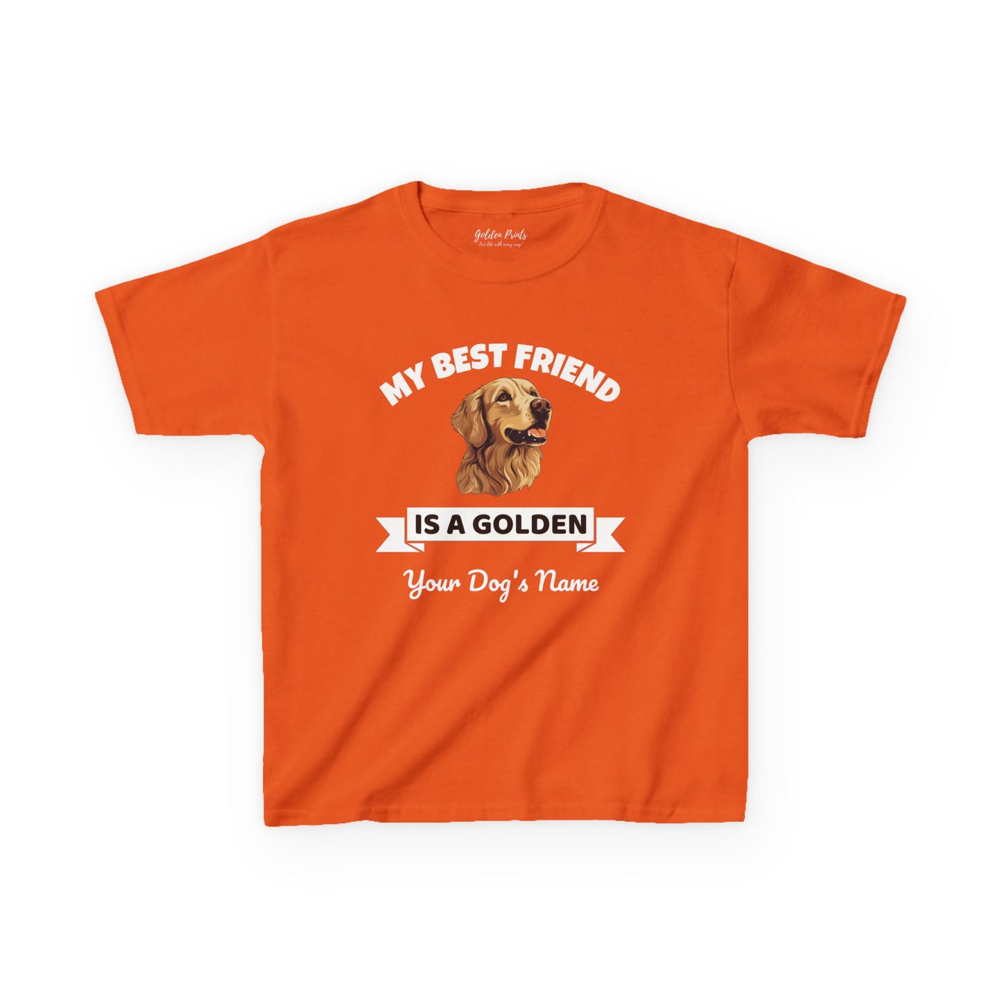 My Best Friend Is a Golden | Kids Tee
