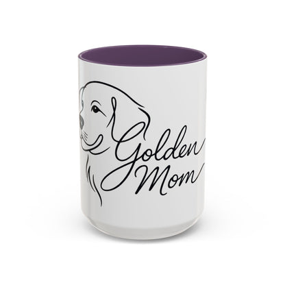 Golden Mom Script Paw | Mug