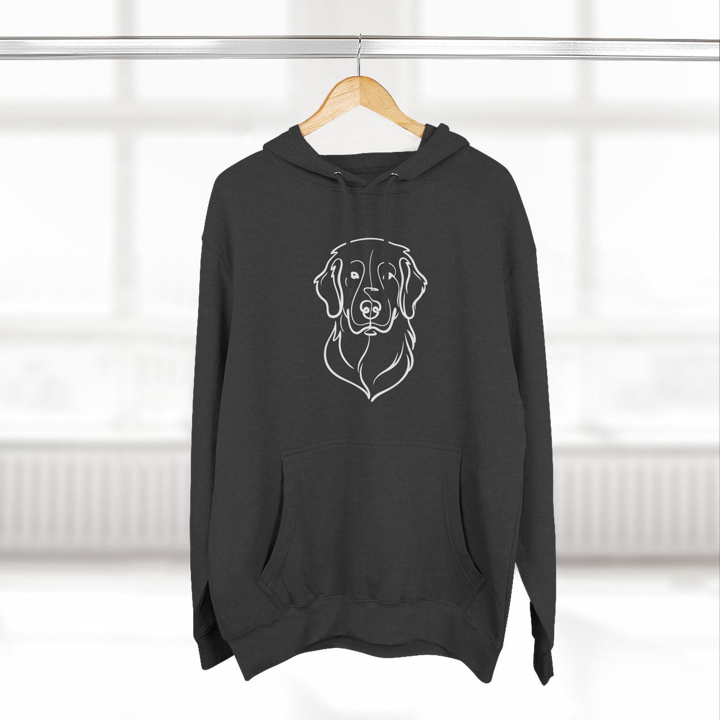 Line Art Three-Panel | Hoodie