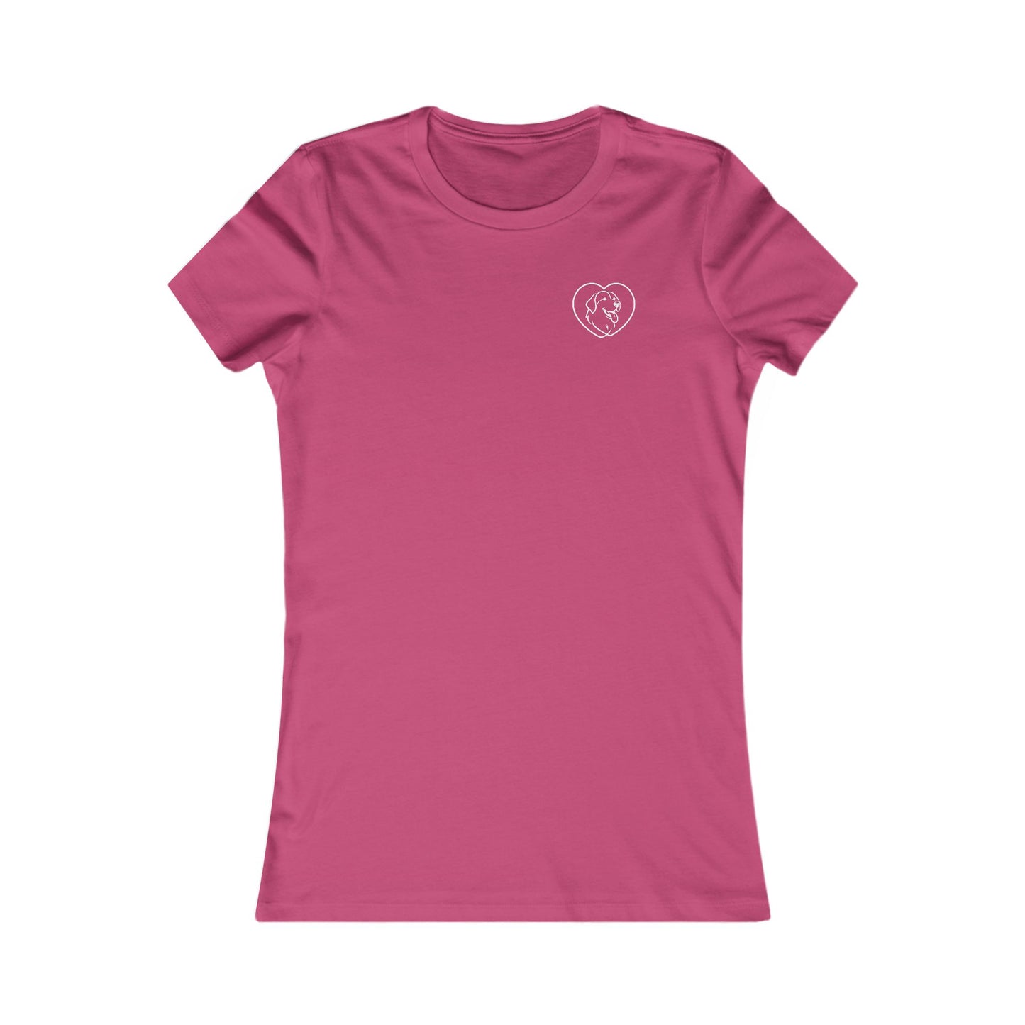 Golden Heart Outline | T-Shirt