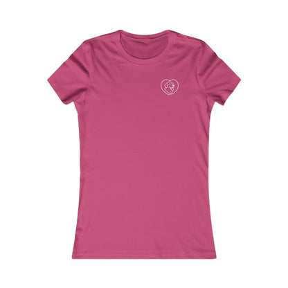 Golden Heart Outline | T-Shirt