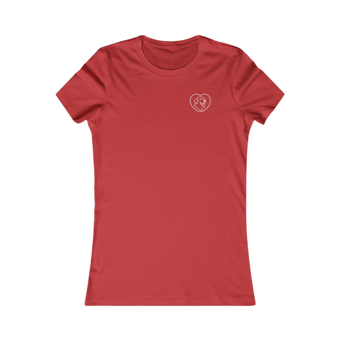 Golden Heart Outline | T-Shirt