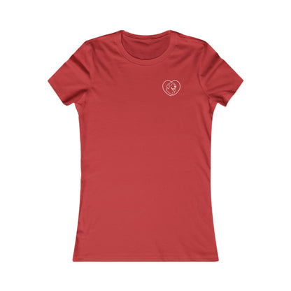 Golden Heart Outline | T-Shirt
