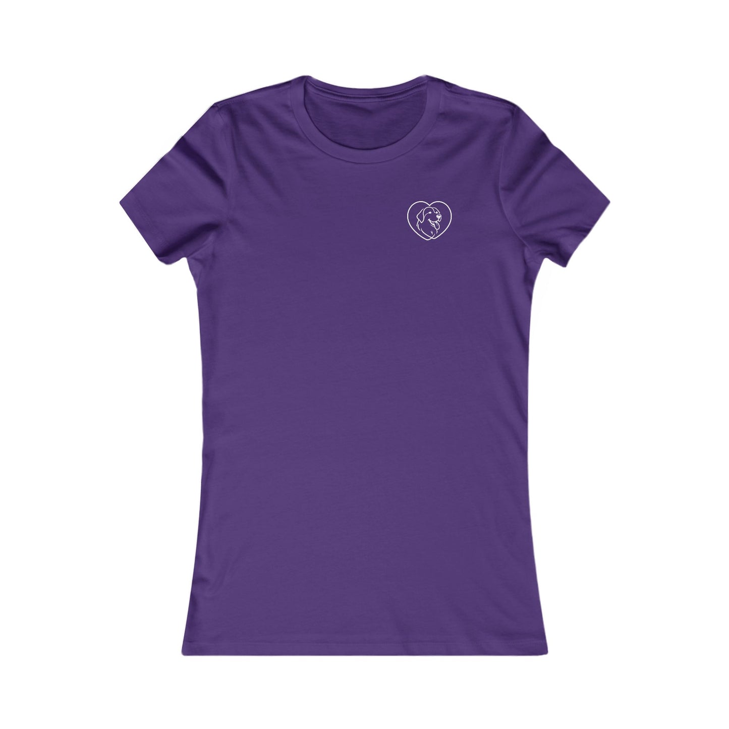 Golden Heart Outline | T-Shirt