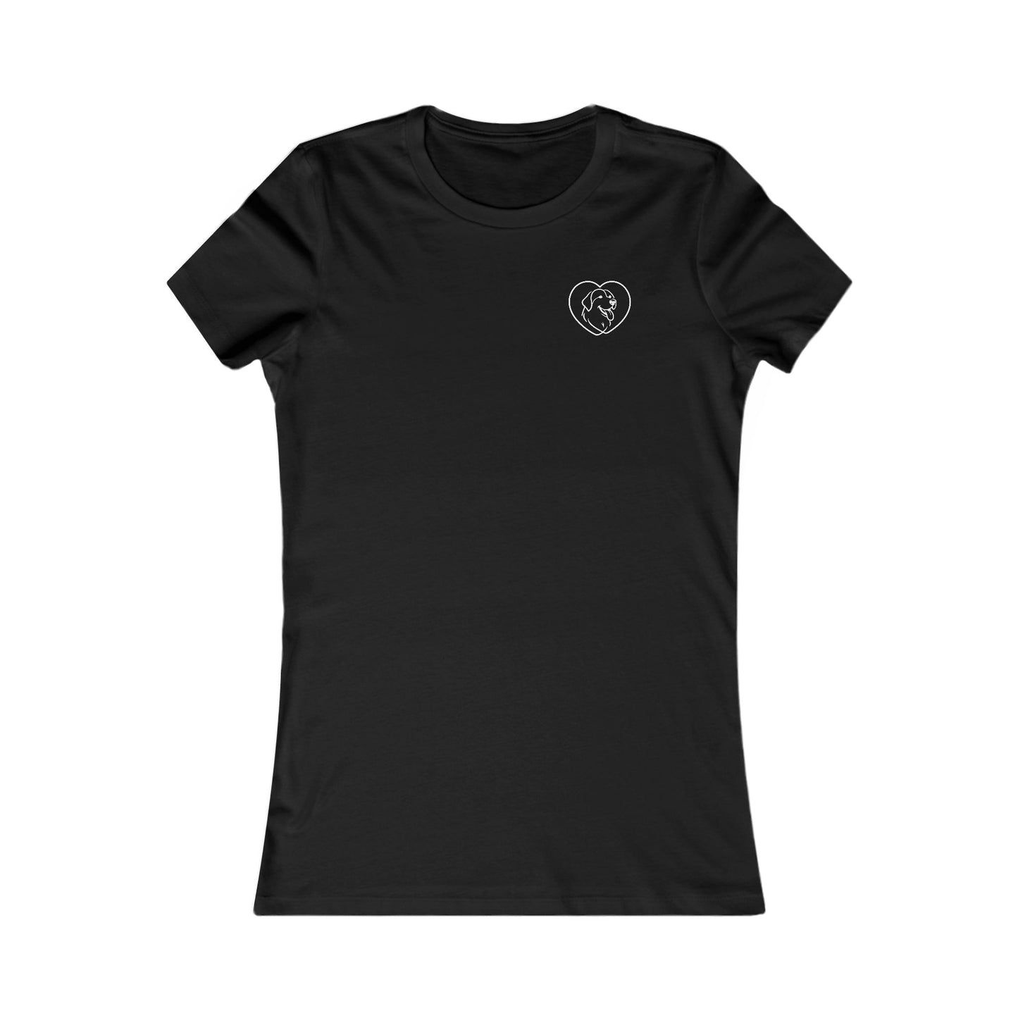 Golden Heart Outline | T-Shirt