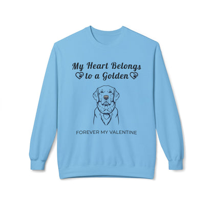 My Heart Belongs to a Golden | Crewneck