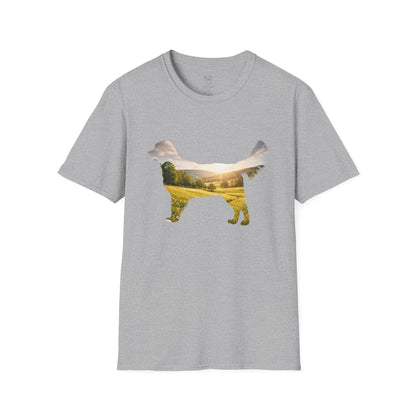 Sunrise Meadow Silhouette | T-Shirt