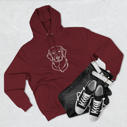 Line Art Three-Panel | Hoodie